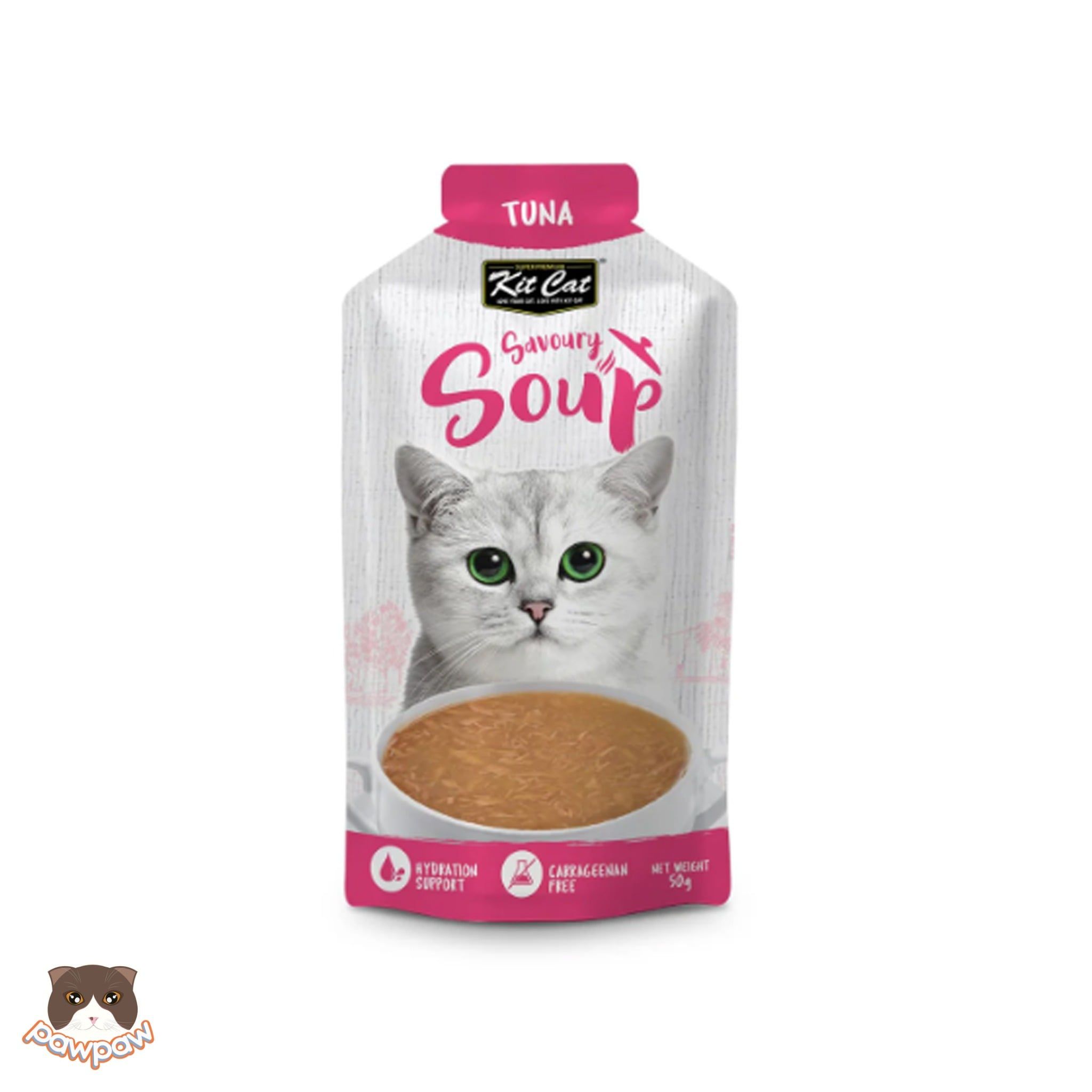  Thức ăn cho mèo dạng súp Kitcat (6x50g) 