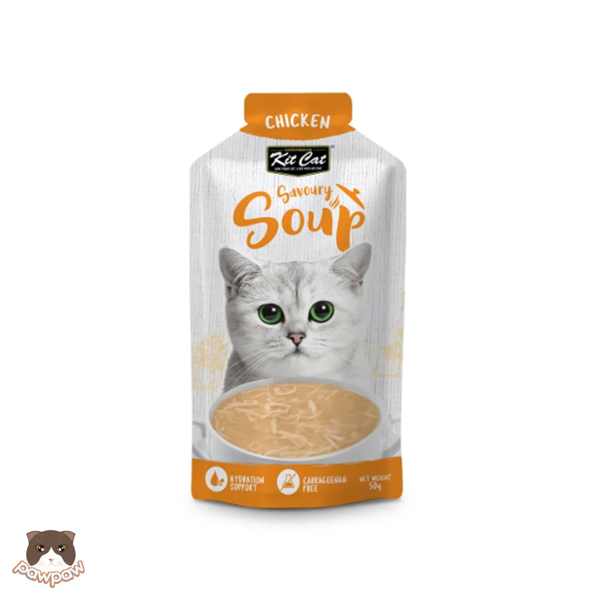  Thức ăn cho mèo dạng súp Kitcat (6x50g) 