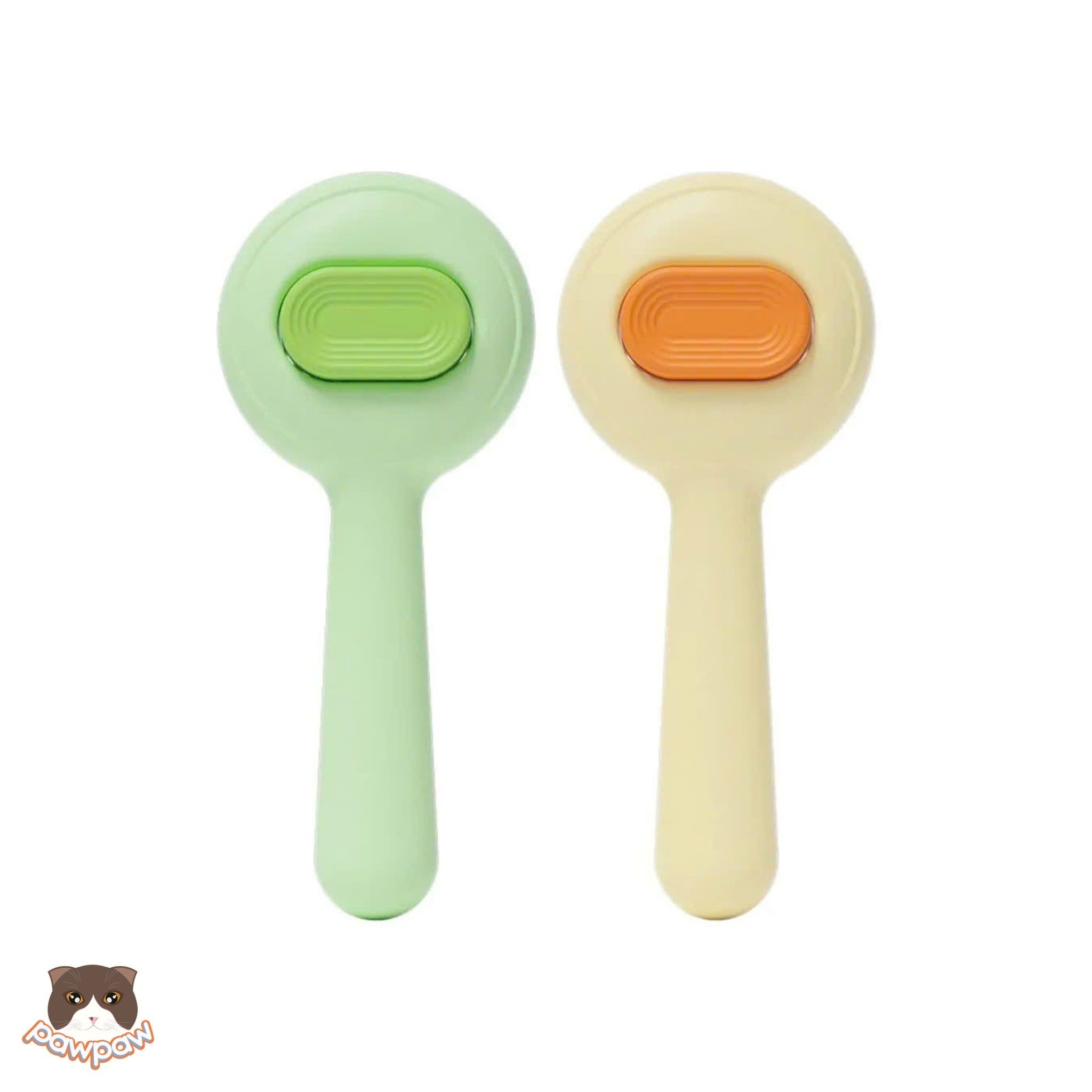  Lược chải lông đầu tròn có nút bấm cho chó mèo 