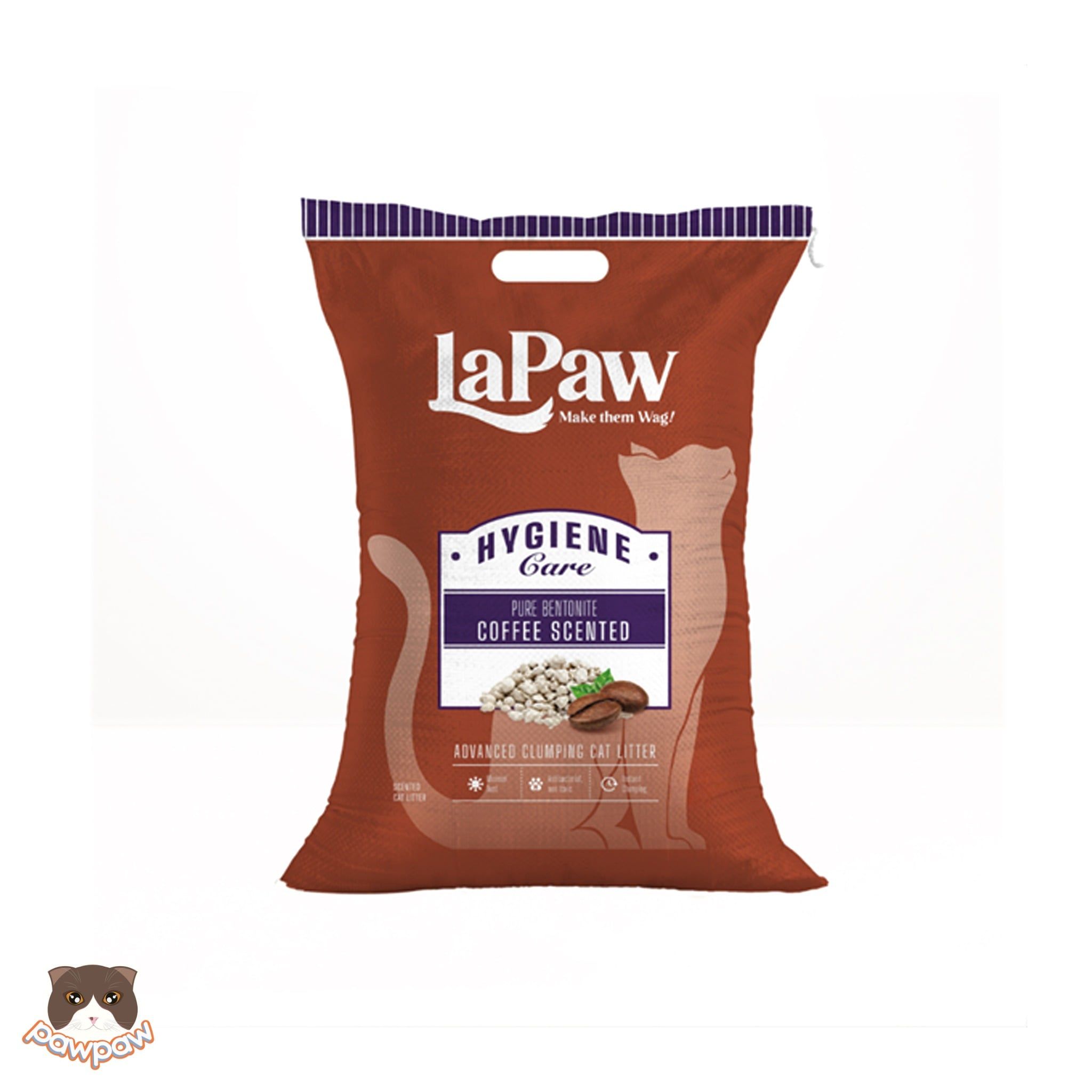  Cát đất sét tự nhiên 100% LAPAW 8L cho mèo 