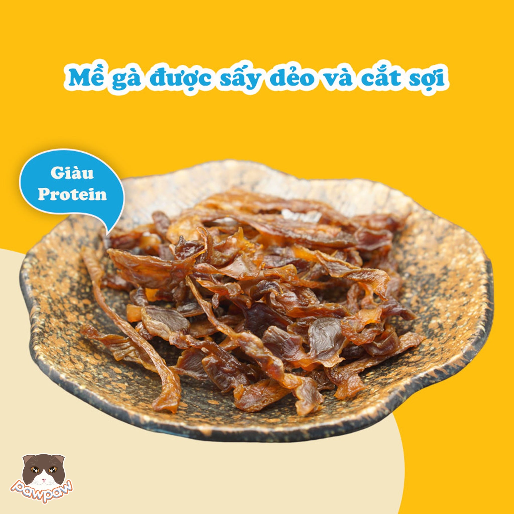  Mề gà sấy 70g cho chó Doggyman 