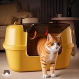  Nhà vệ sinh lớn có hình tai mèo cho mèo 