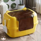  Nhà vệ sinh lớn có hình tai mèo cho mèo 