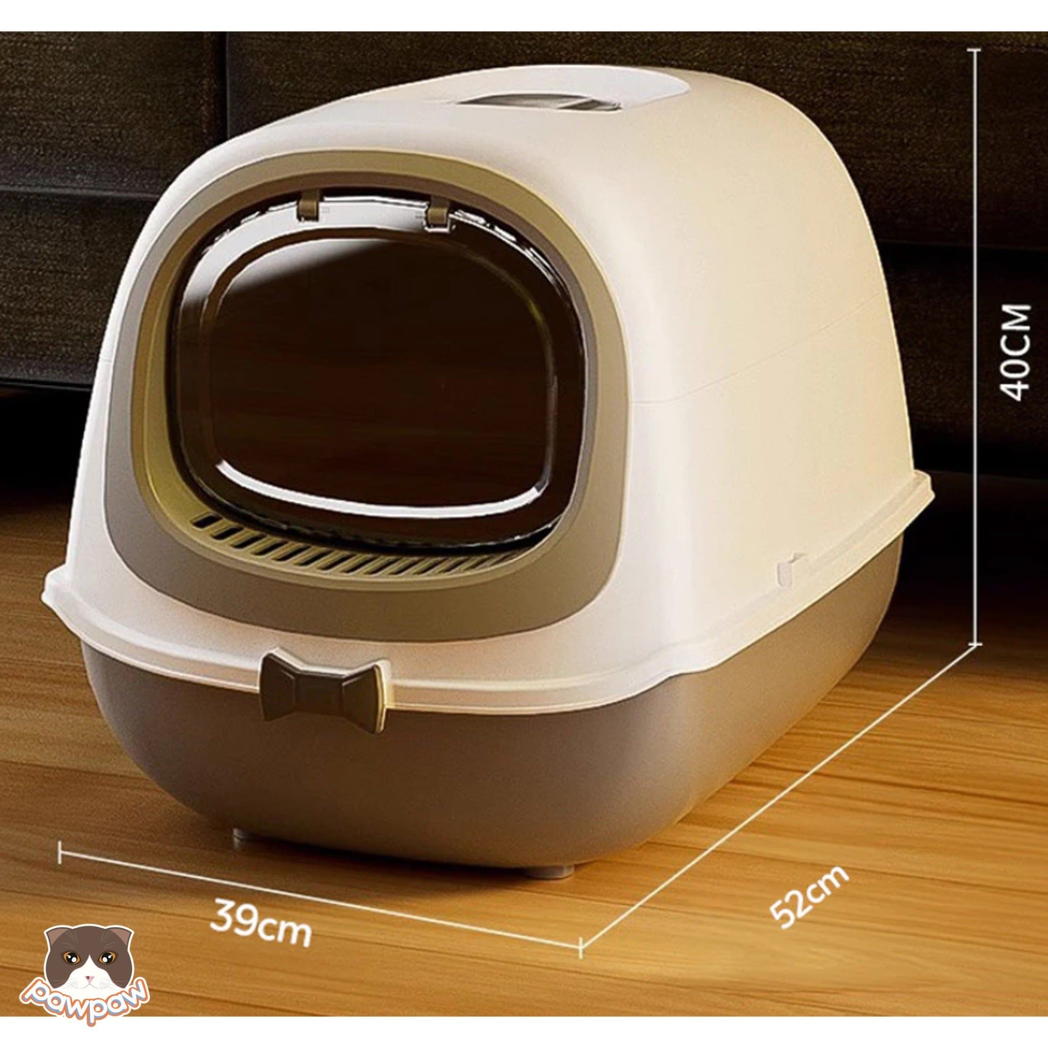  Nhà vệ sinh có nơ cho mèo 