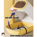  Nhà vệ sinh có nơ cho mèo 