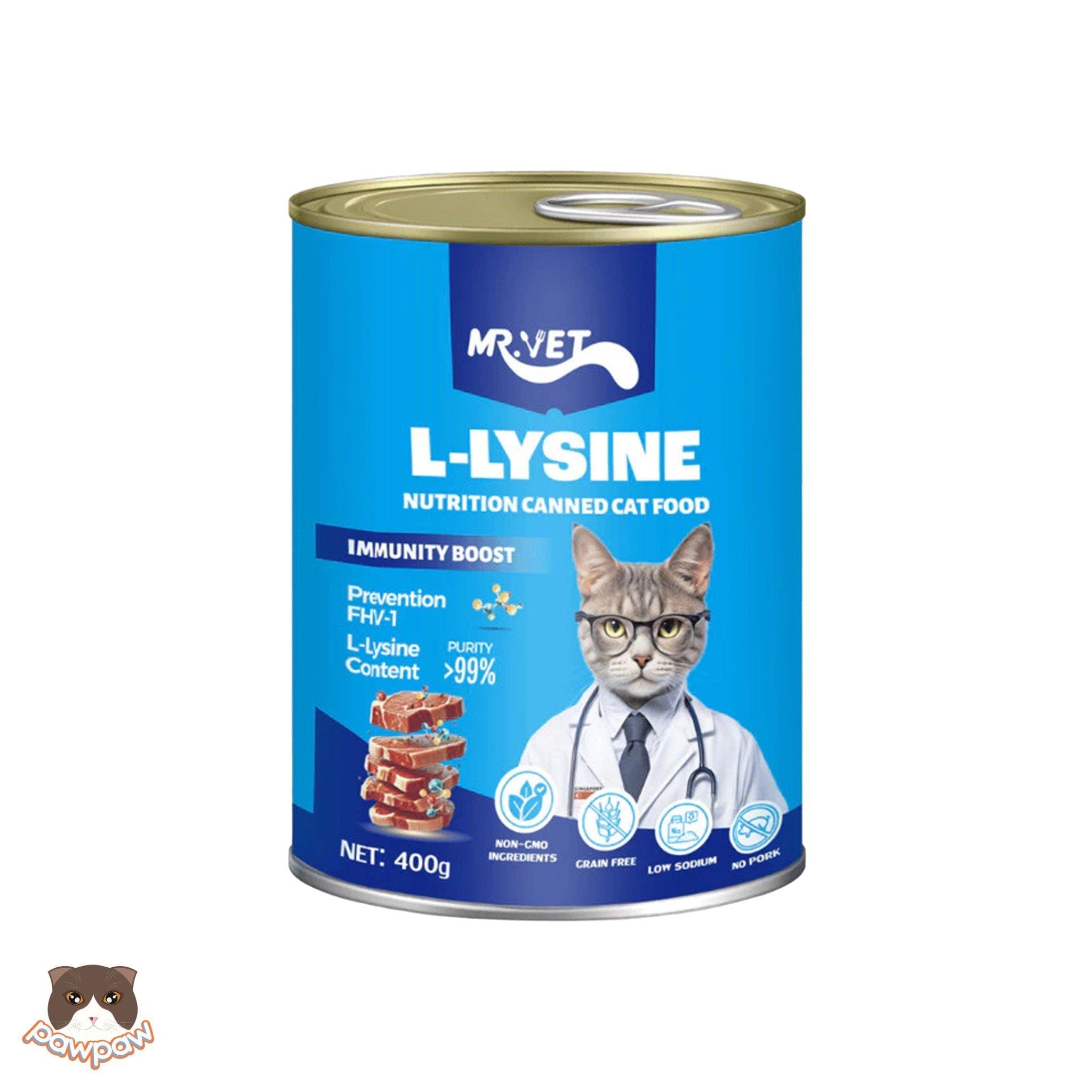  Pate lon Mr.Vet 400g cho mèo 