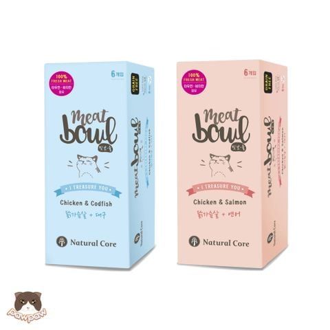  Pate gà và cá hồi cho mèo Natural Core 
