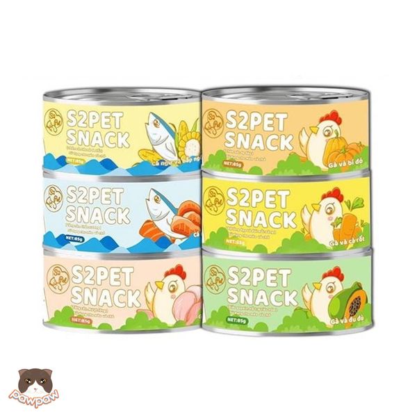  Pate sốt cho mèo S2Pet Snack 85g 