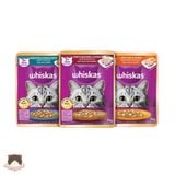  Thức ăn pate mèo Whiskas 70g ( MỚI ) 