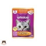  Thức ăn pate mèo Whiskas 70g ( MỚI ) 