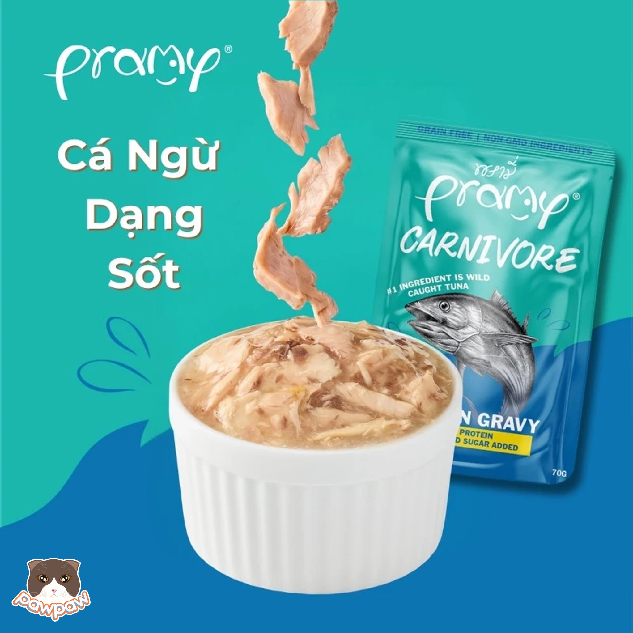  Pate Pramy gói 70g cho mèo 