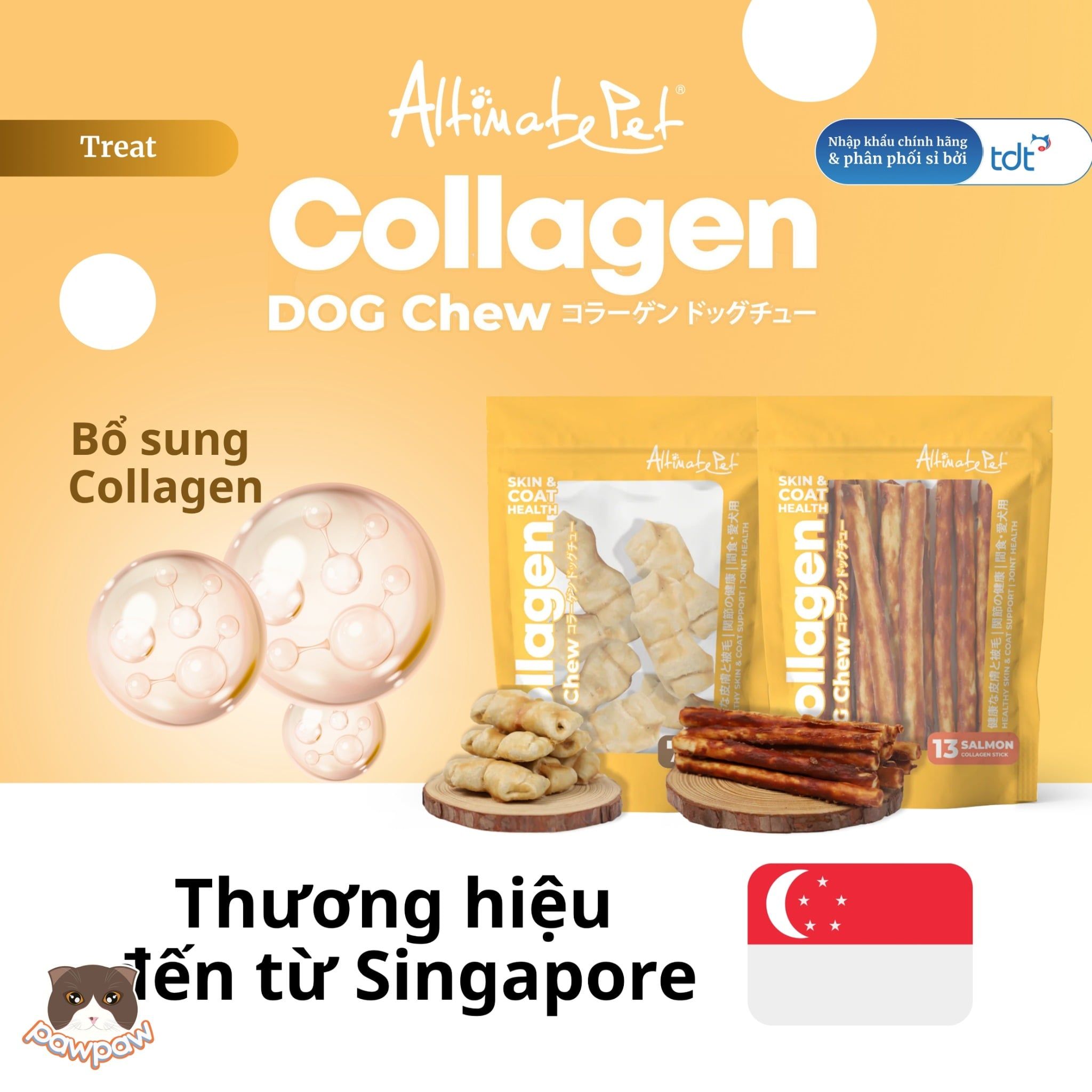  Thức ăn cho chó Altimate Pet Collagen 90g 