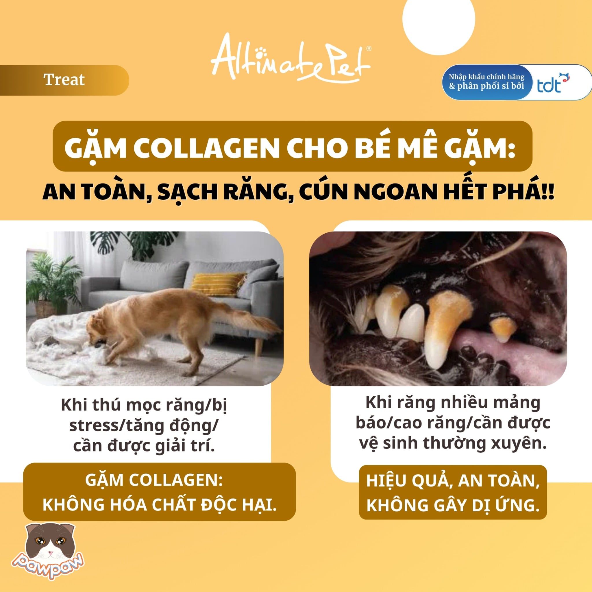  Thức ăn cho chó Altimate Pet Collagen 90g 