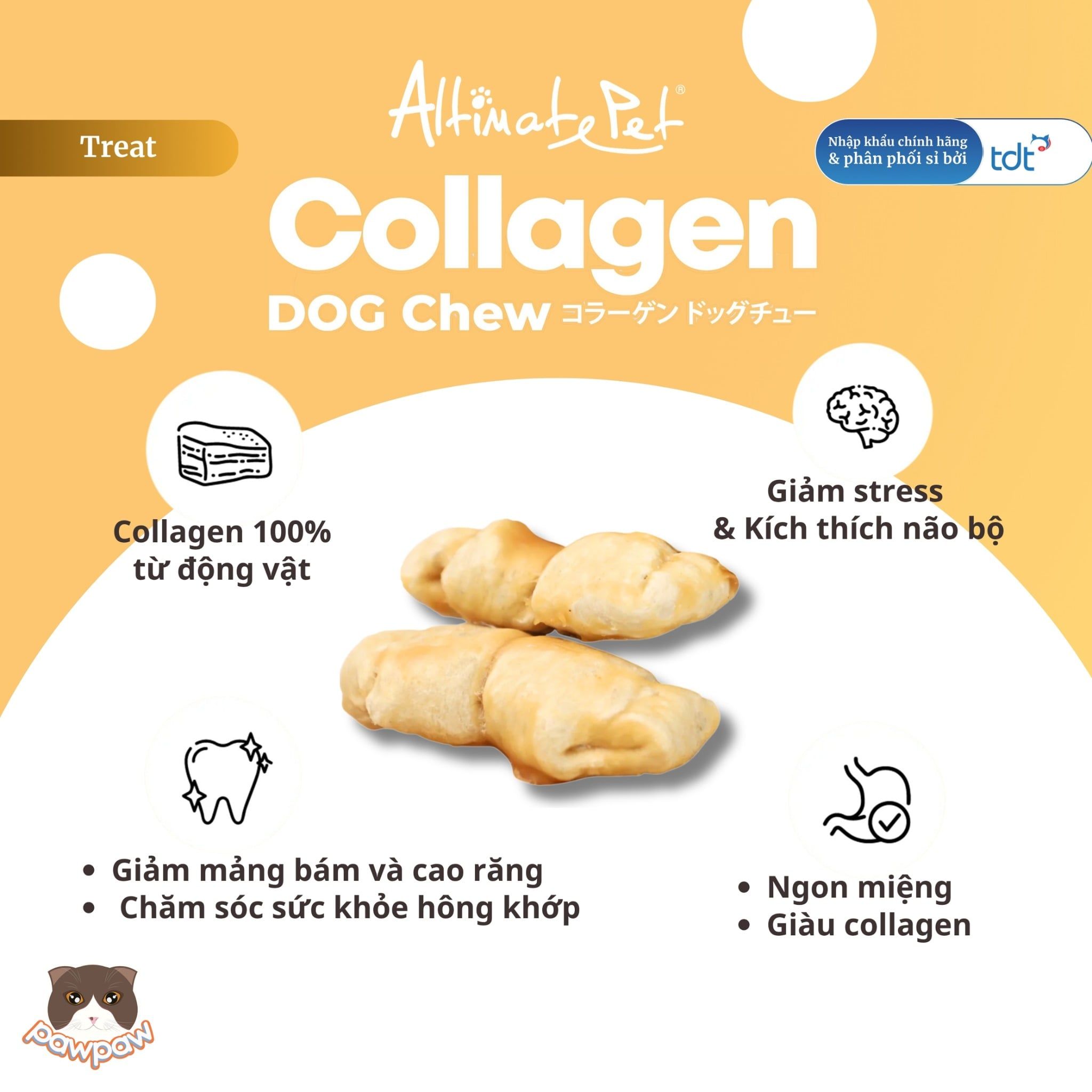  Thức ăn cho chó Altimate Pet Collagen 90g 
