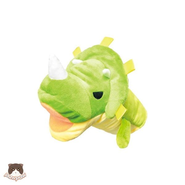  Rối tay hình khủng long tê giác Doggyman cho chó 