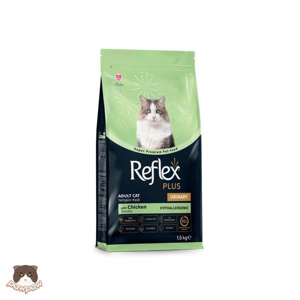  Hạt hỗ trợ tiết niệu Reflex Plus Urinary 1.5kg cho mèo trưởng thành 