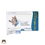  Nhỏ gáy trị nội ngoại ký sinh Revolution cho mèo 