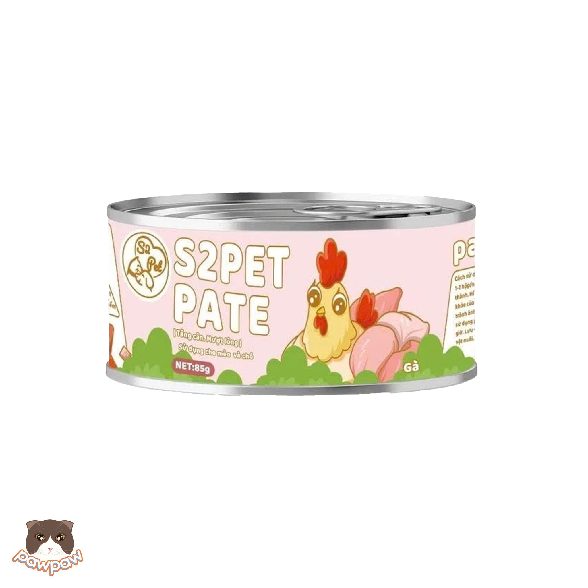  Pate mousse cho mèo S2Pet Snack 85g 