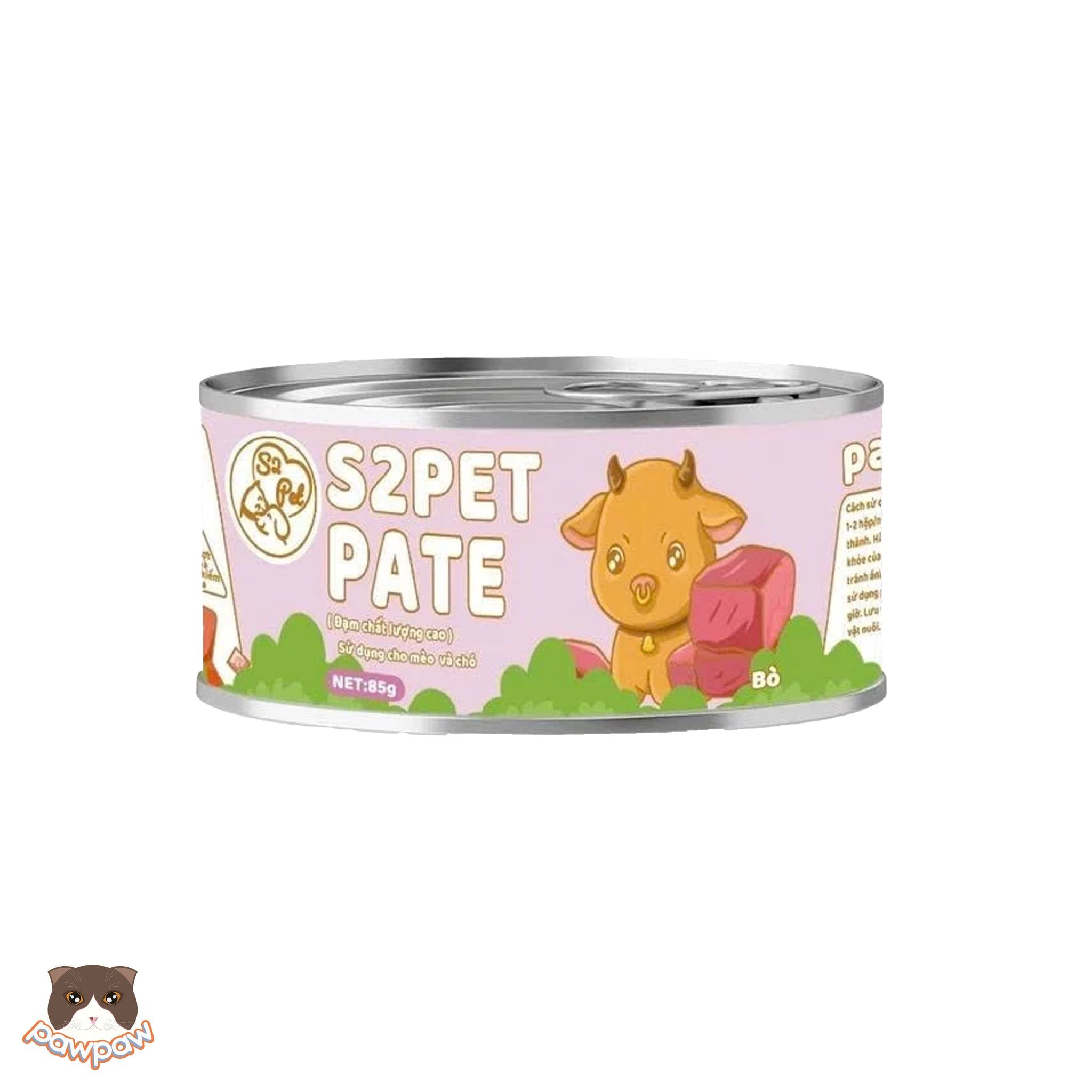  Pate mousse cho mèo S2Pet Snack 85g 