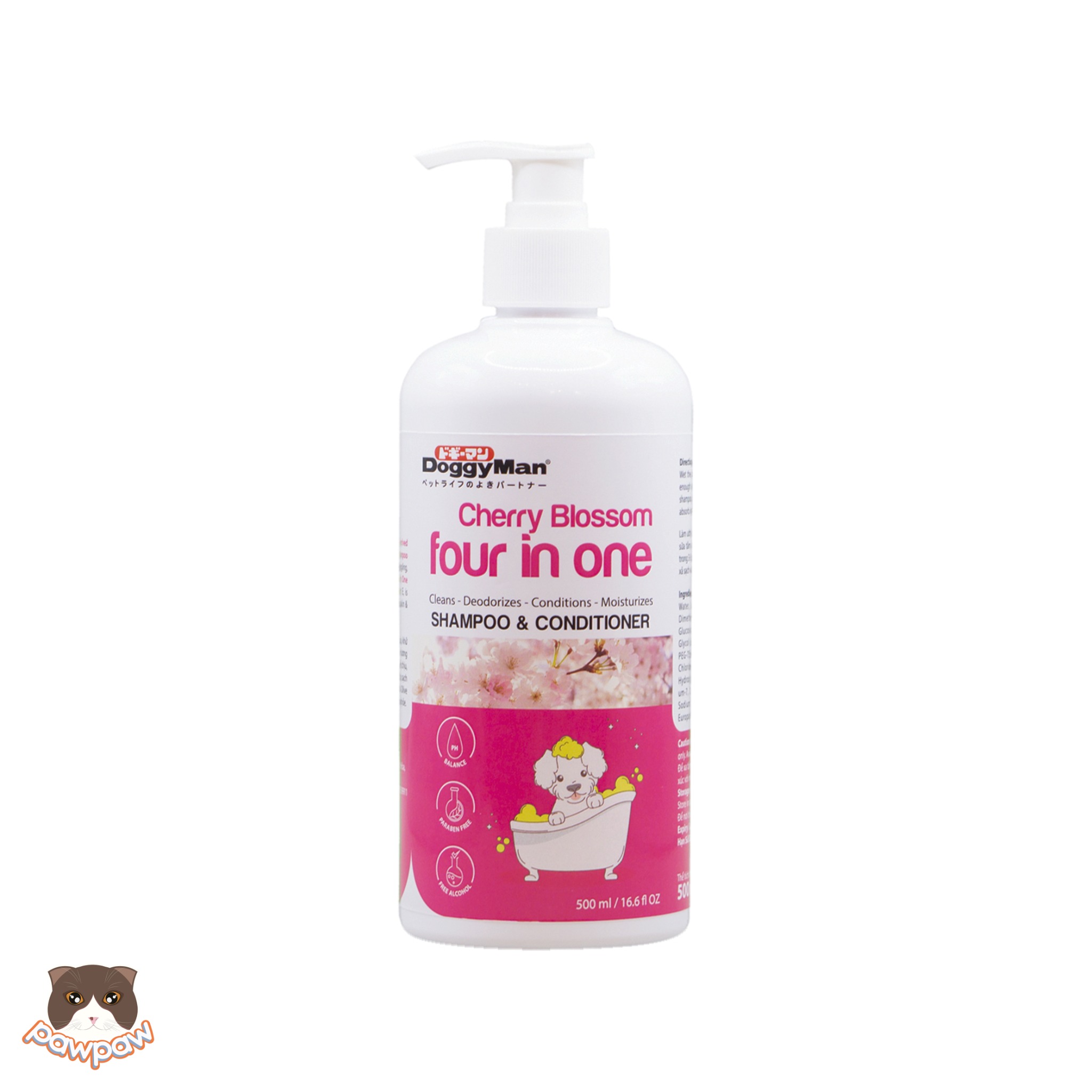  Sữa tắm cho thú cưng Doggyman Four In One 