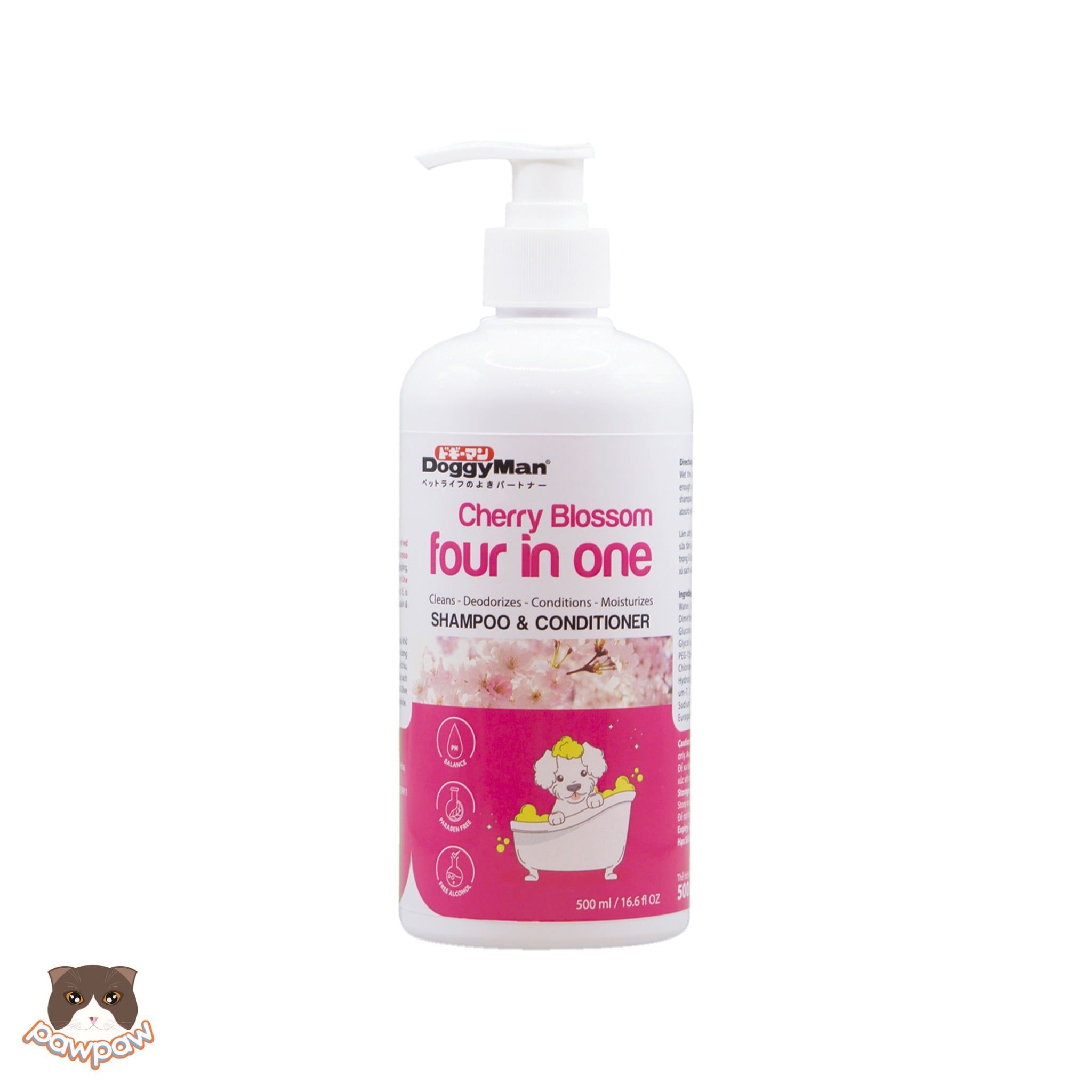  Sữa tắm cho thú cưng Doggyman Four In One 