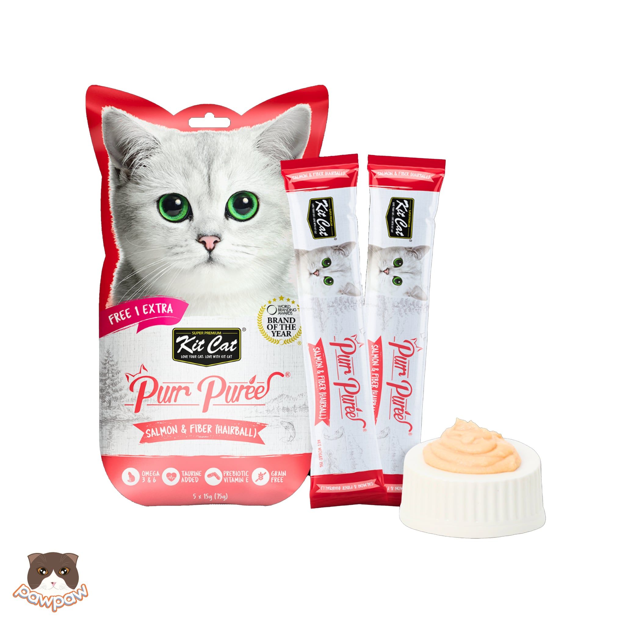  Thức ăn súp thưởng Kitcat PurrPuree 5 thanh 