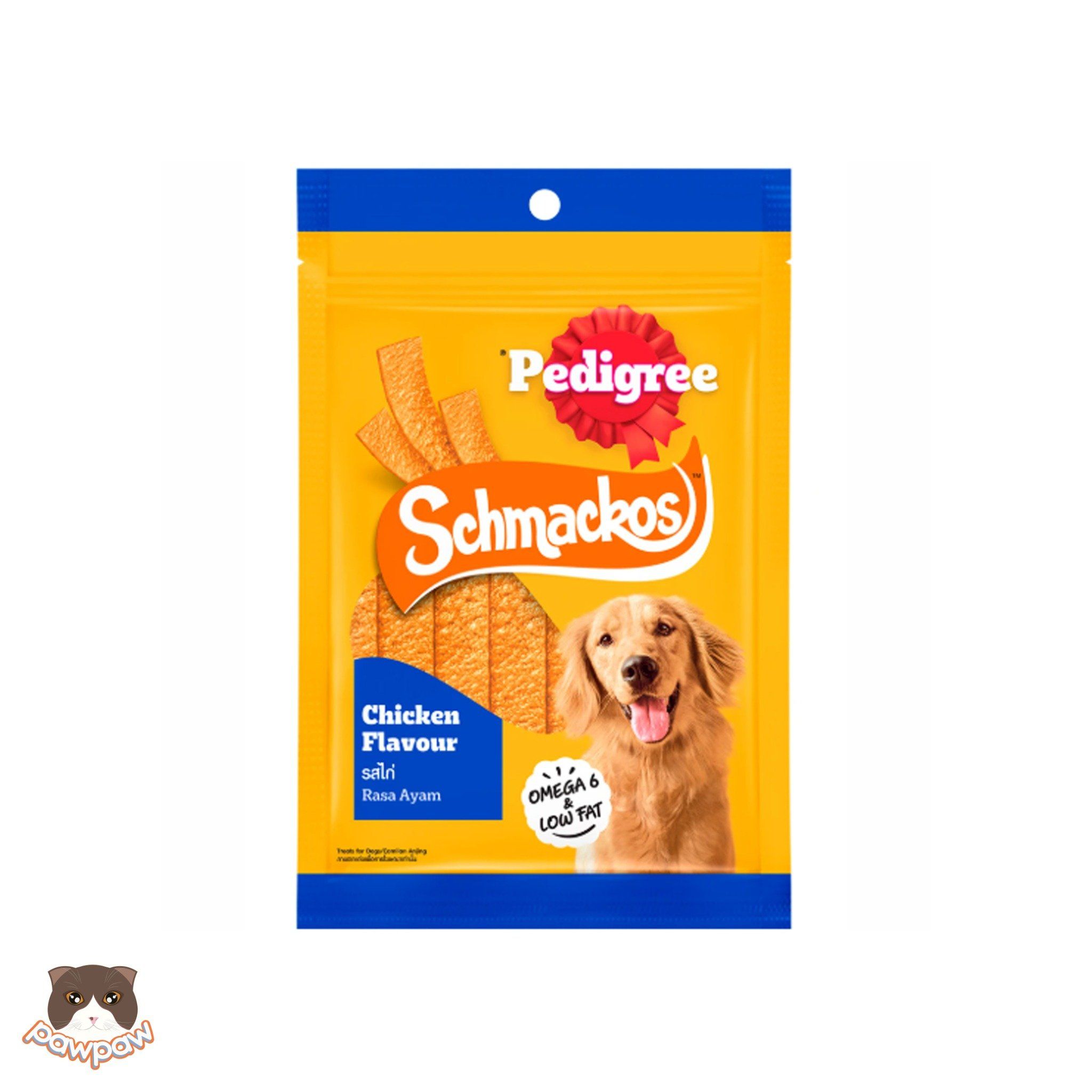  Bánh thưởng dạng miếng Pedigree Schmackos 70g cho chó 