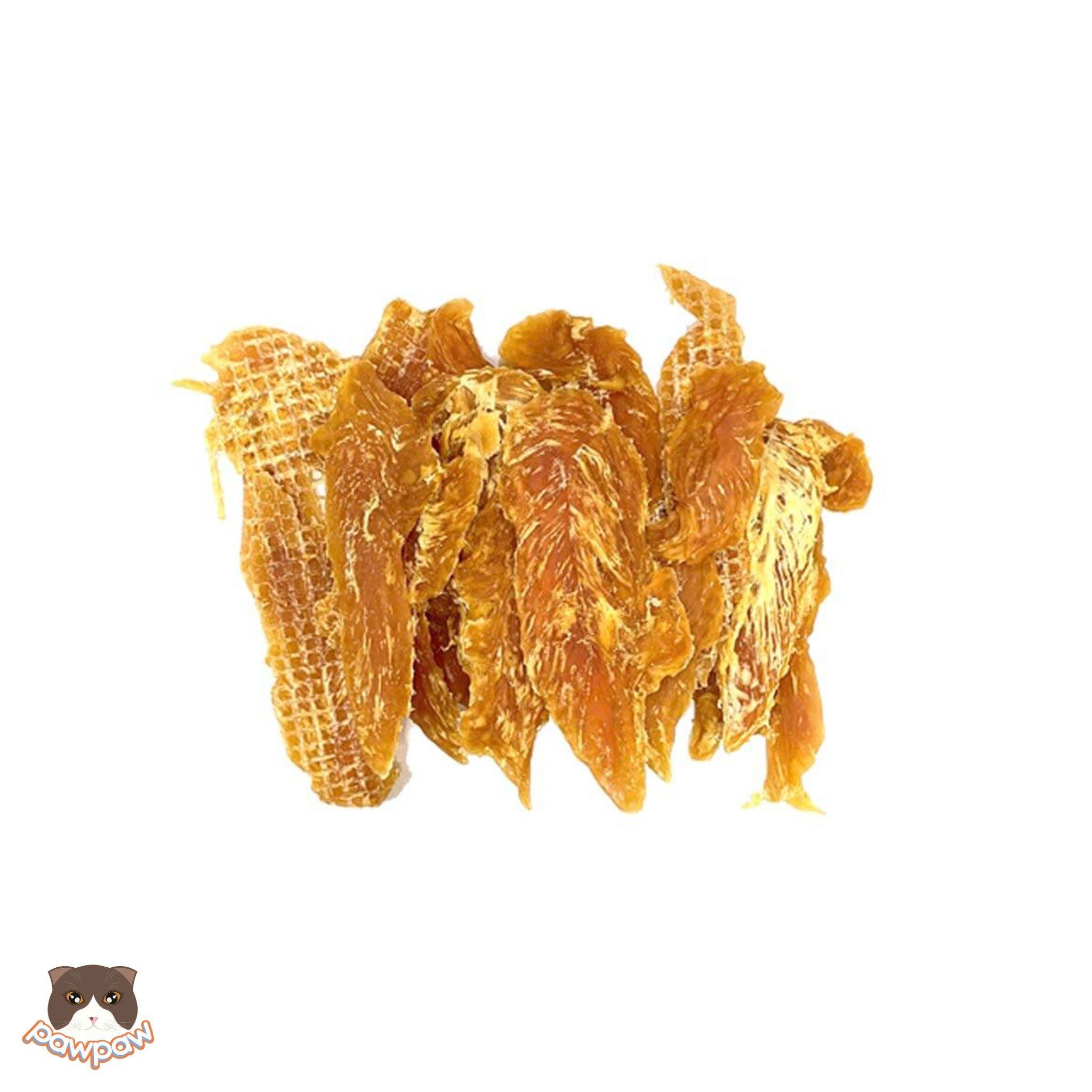  Miếng gà sấy gói lớn 180g DoggyMan cho chó 