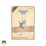  Thức ăn ướt pate creamy cho mèo con Snappy Tom gói 70g 