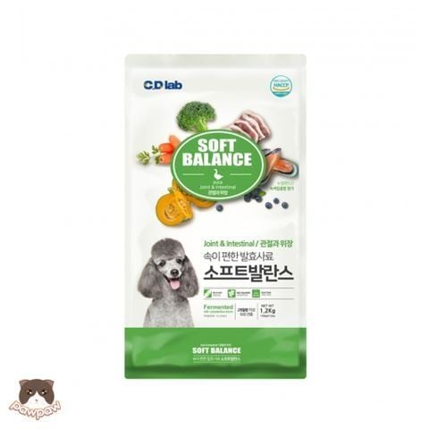  Thức ăn hạt mềm hỗn hợp hoàn chỉnh cho chó trên 2 tháng tuổi Soft Balance Joint & Intestinal ( vị vịt ) 