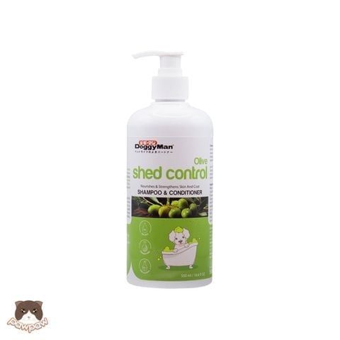  Sữa tắm dưỡng lông cho thú cưng Doggyman Shed Control 
