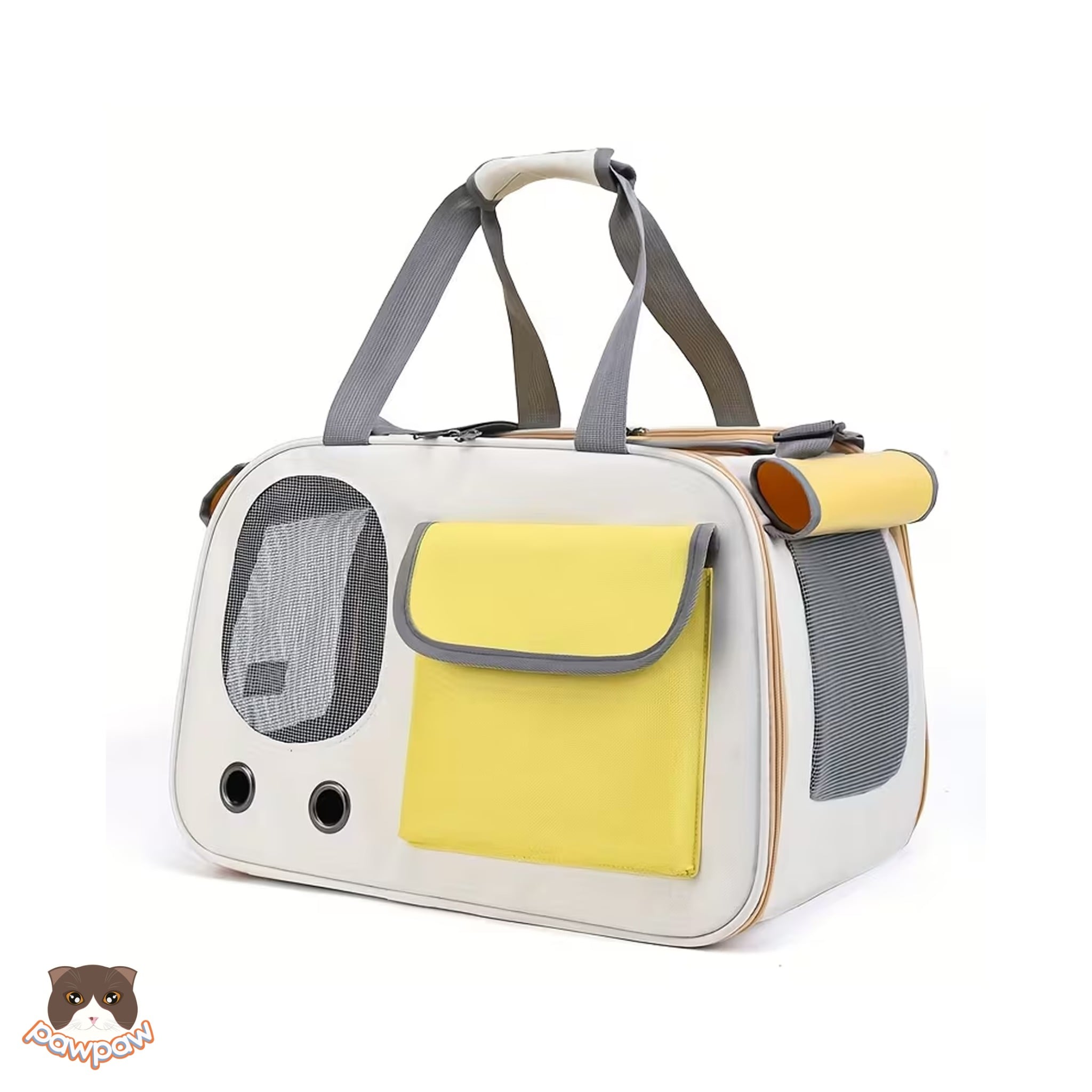  Túi xách lưới có túi trước cho chó mèo 