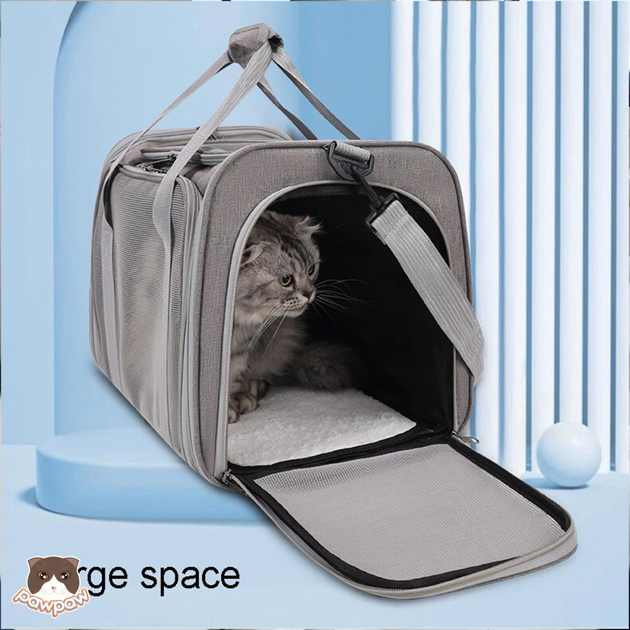  Túi lưới đại 12kg cao cấp cho chó mèo 