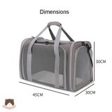  Túi lưới đại 12kg cao cấp cho chó mèo 