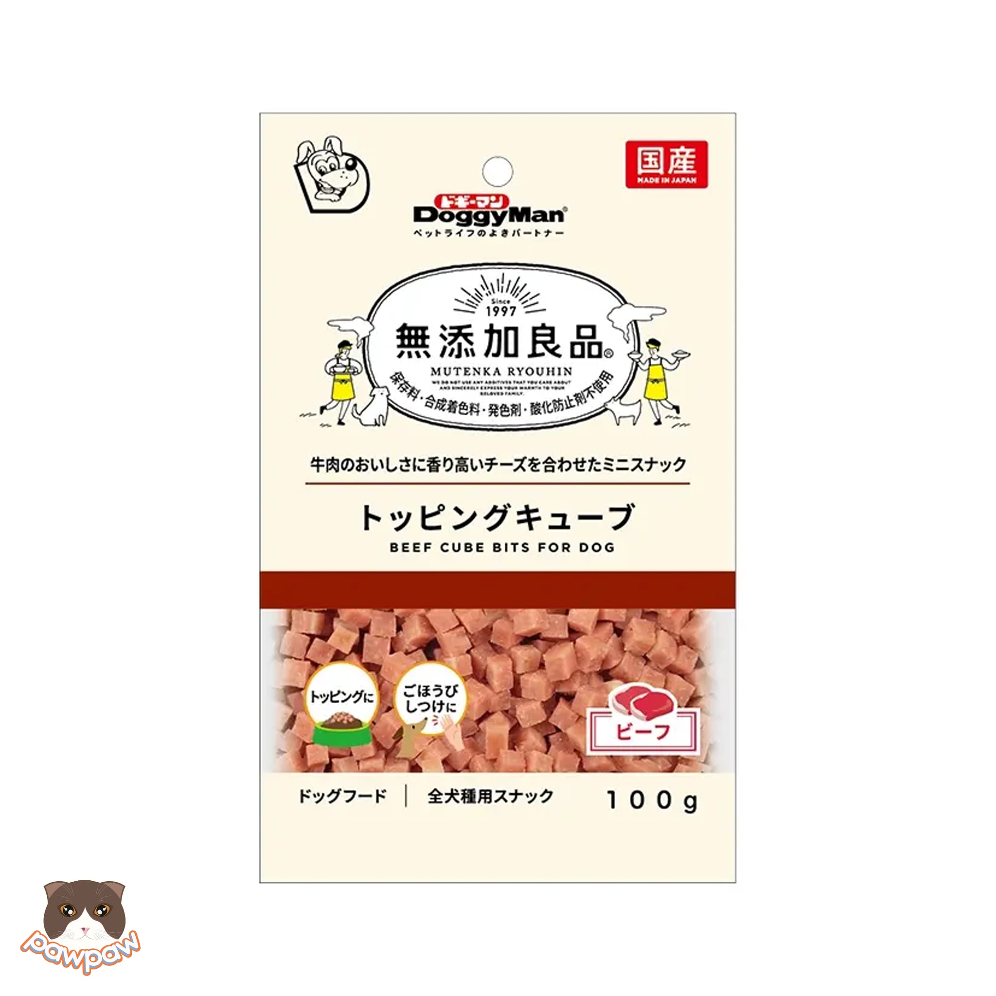  Viên topping vị bò Doggyman 100g 