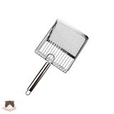  Xẻng inox cán inox cho mèo 