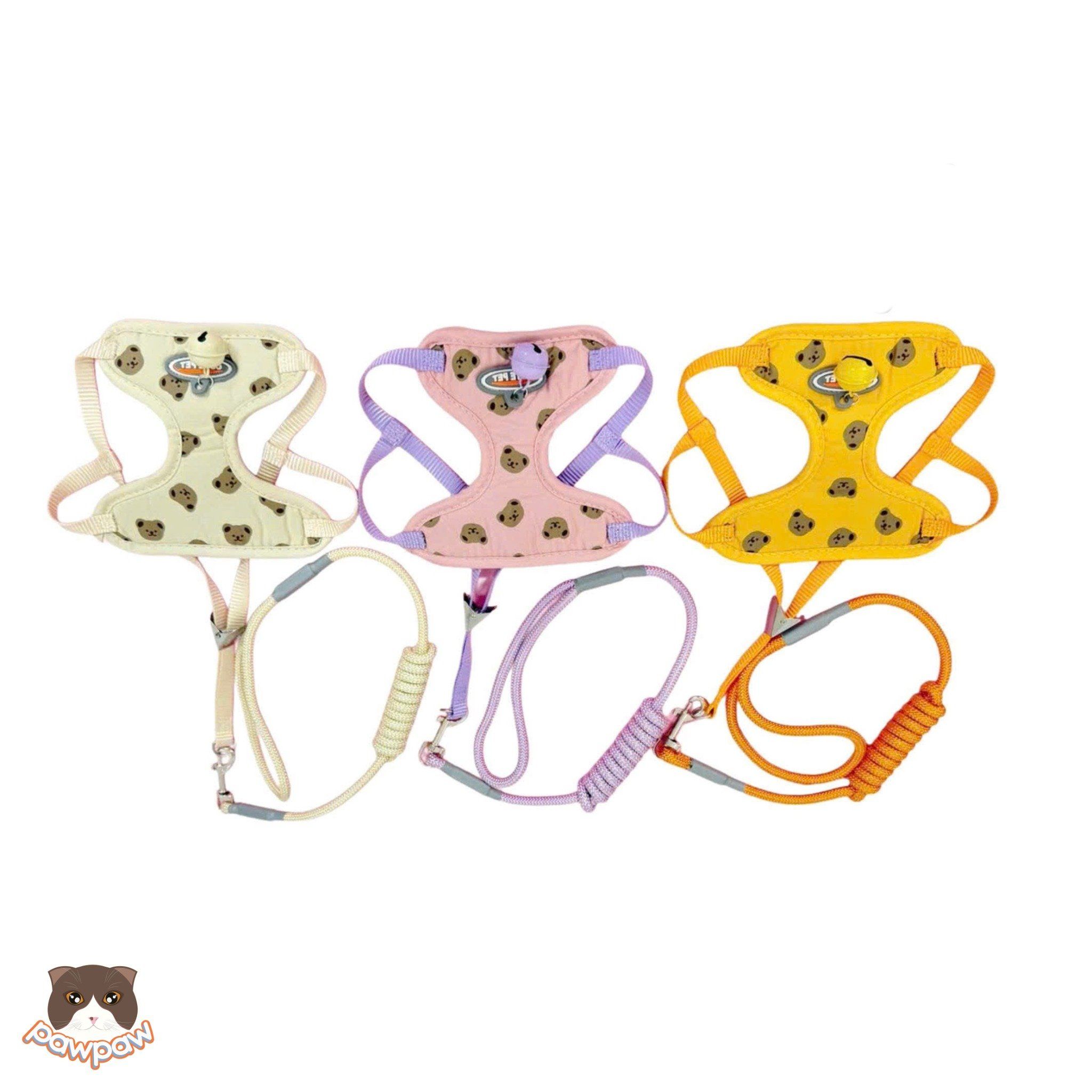  Yếm dắt chuông cho chó mèo 