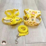  Yếm dắt 2 kiểu vịt vàng cho chó mèo 