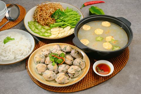  Lẩu Nghêu Khoái - Khoái Clam Hotpot 