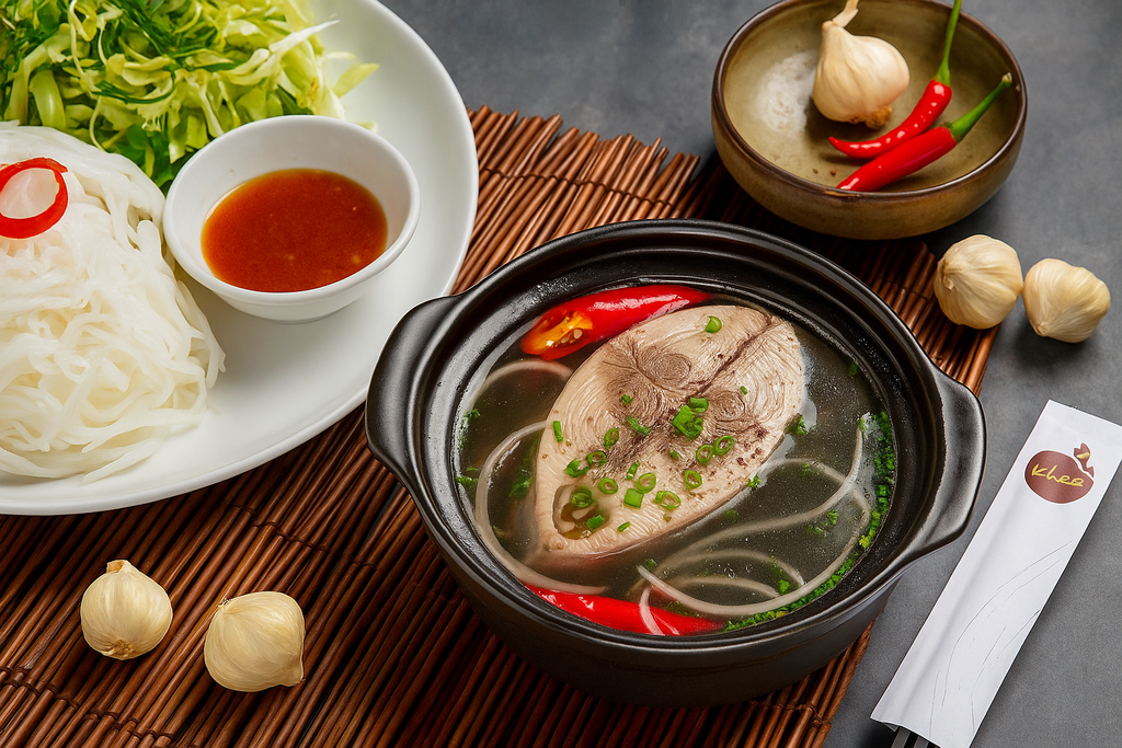  Bún Cá Ngừ - Stewed Tuna Served With Fresh Noodle 