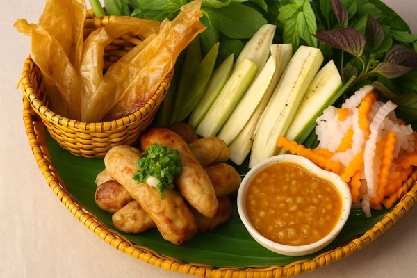  Nem Nướng Ninh Hoà - Ninh Hoà Style Grilled Meat Roll 