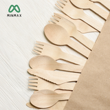  Disposable wooden cutlery 