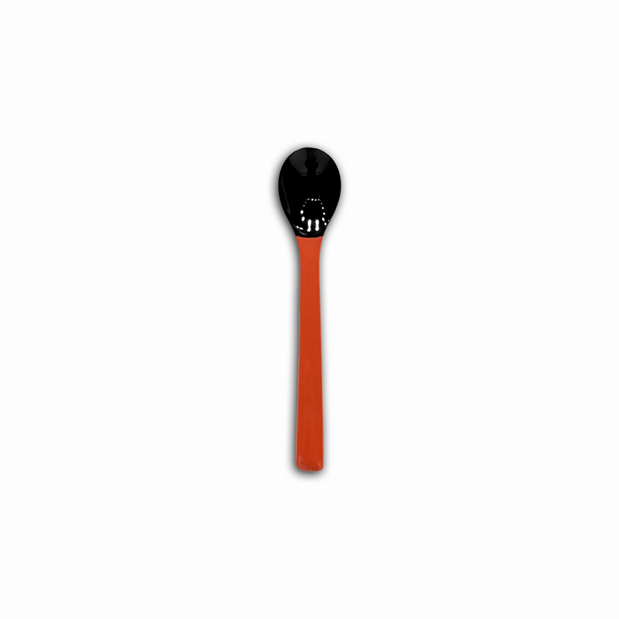  Horn Lacquer Spoon Orange Color 