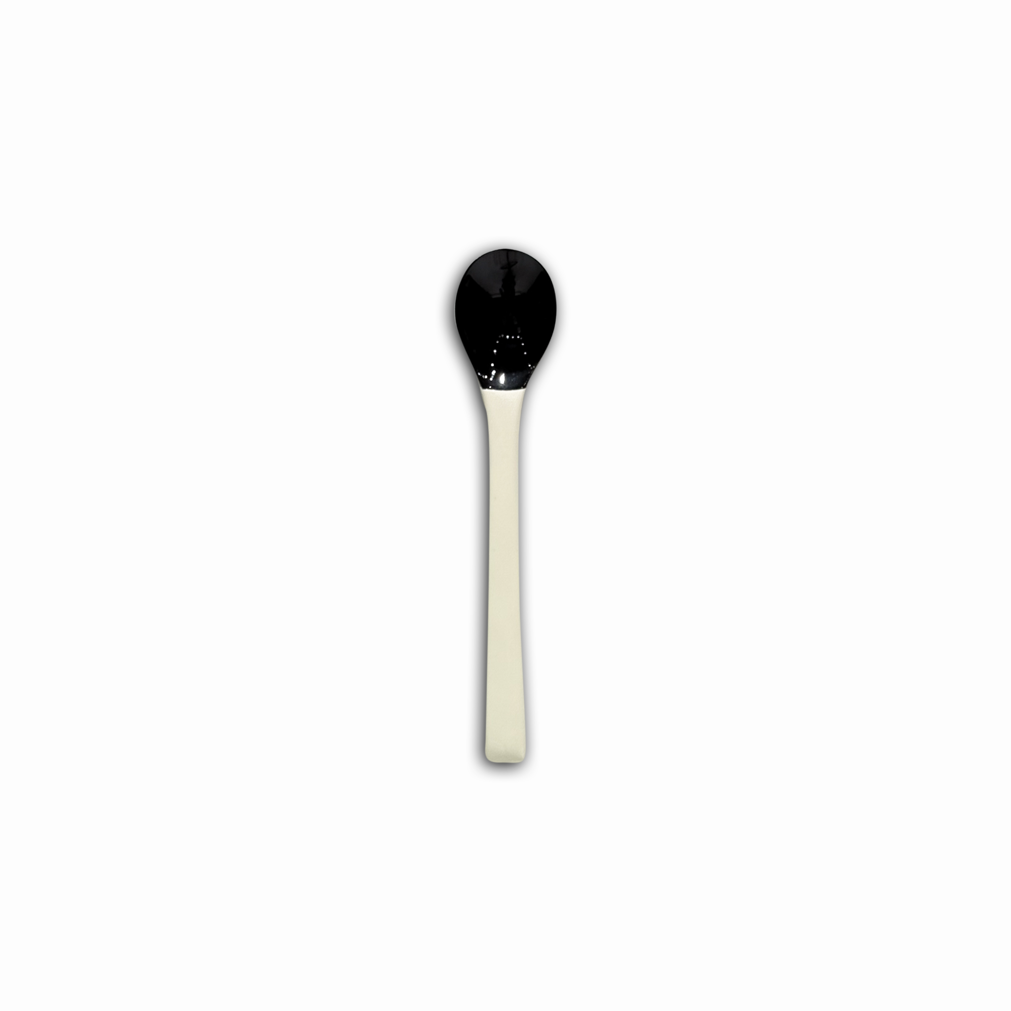  Horn Lacquer Spoon Ivory Color 
