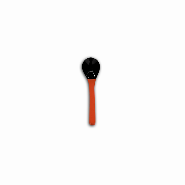  Horn Lacquer Spoon Orange Color 
