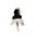 Móc Khóa Kangol Keyring Black