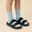 Dép Buzz Two Strap Slides Black