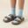 Dép Buzz Two Strap Slides Brown