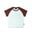 Áo Thun Baby Tee Raglan Angel Đính Đá Wii - What It Isnt Light Blue