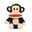 GẤU BÔNG Paul Frank Plush Toy Black